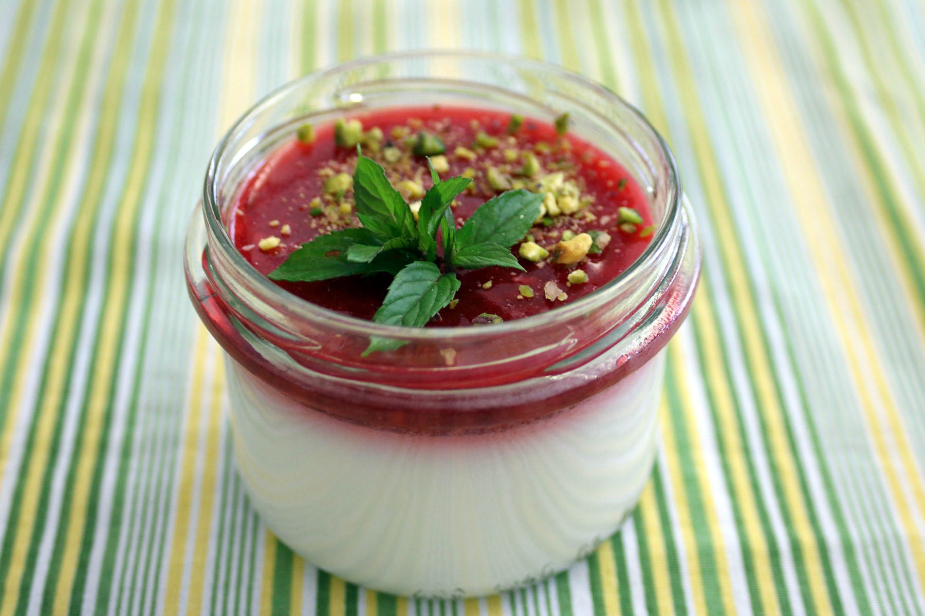 vegan panna cotta