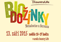 POJEĎTE TAKÉ NA BIODOŽÍNKY v Country Life 2015