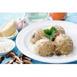 Italské rizoto s houbami a parmezánem